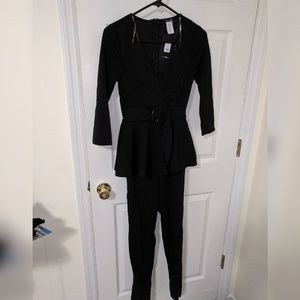 Peplum Jumpsuit